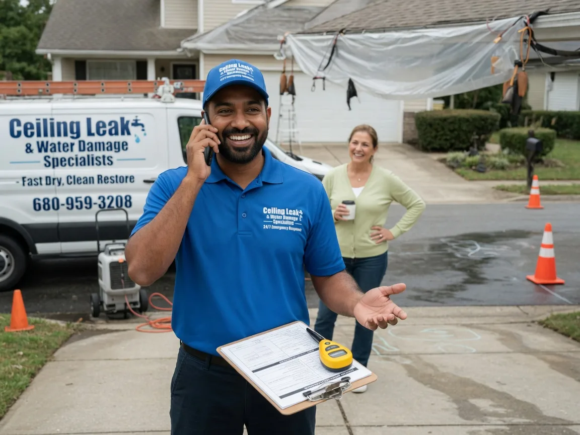Ceiling Leak Cleanup Brookfield, GA FAQs