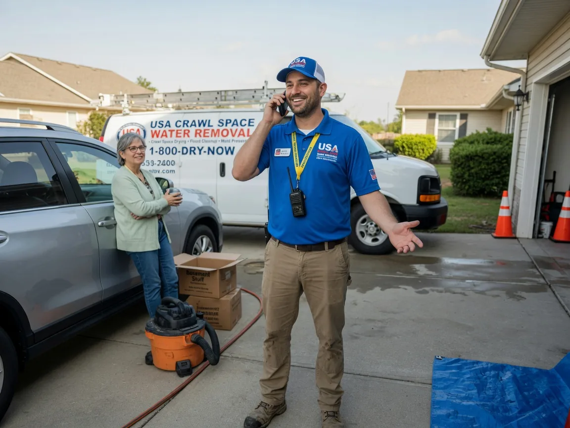 Crawl Space Water Removal Brookfield, GA FAQs
